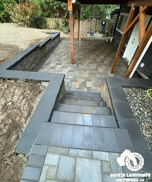 Paver Driveway & Backyard Transformation
